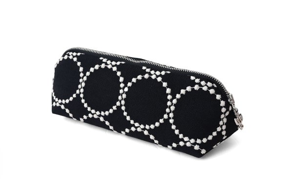 画像1: quartz pouch -tambourine- (ADS7635:BK)
