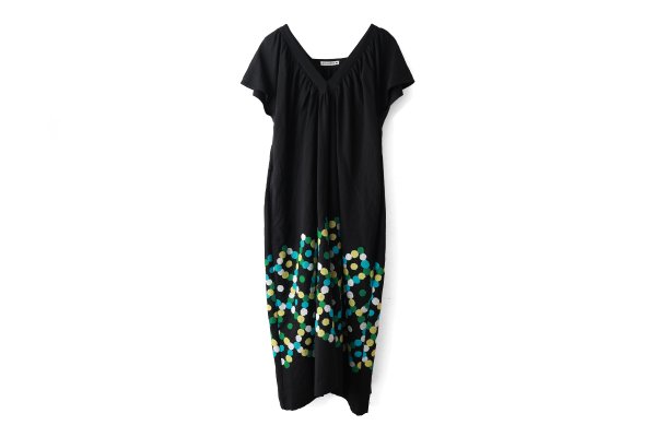 画像1: lueur ドレス (ADS3155:BK)