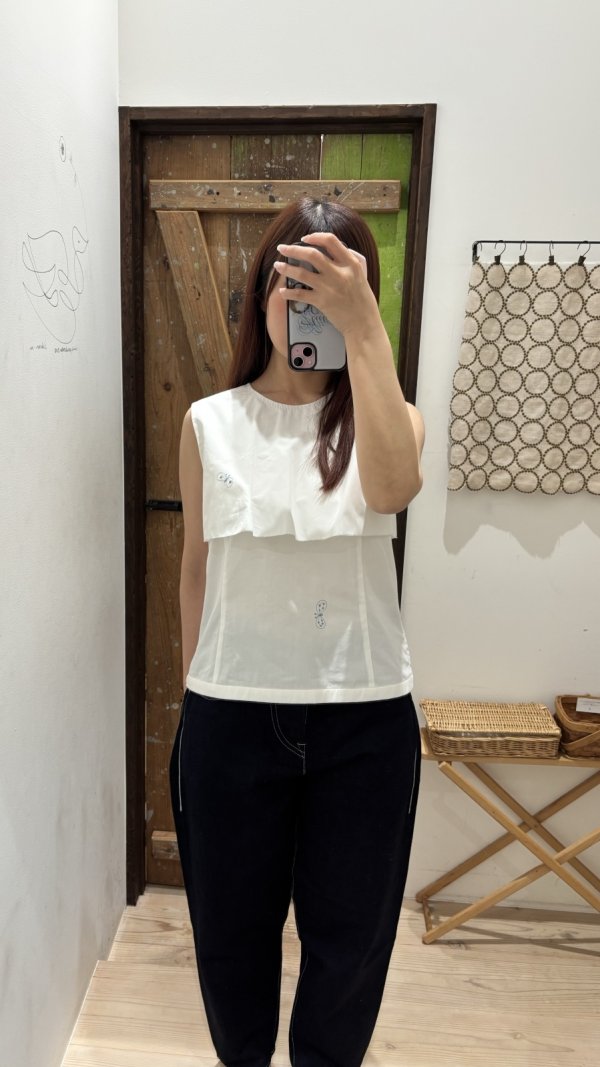 画像19: choucho ノースリーブブラウス (ADS1364:BK)