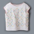 lueur フレンチスリーブブラウス (ADS1377:WH)