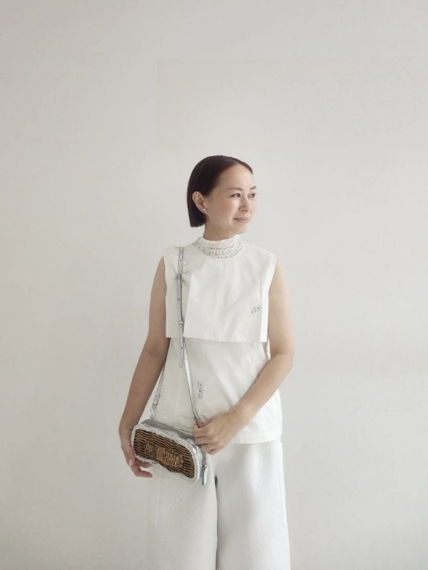 画像24: choucho ノースリーブブラウス (ADS1364:BK)