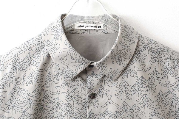 画像4: Men's wing tree シャツ (AEA1185H:GY)