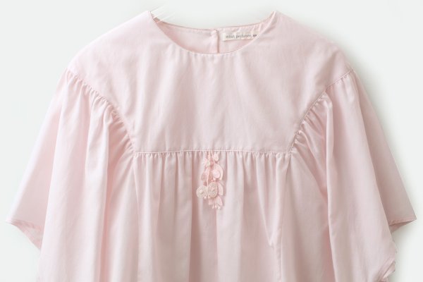 画像3: light wind ヨークギャザーブラウス (AES1428:LPK)