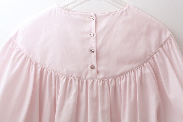 画像8: light wind ヨークギャザーブラウス (AES1428:LPK)