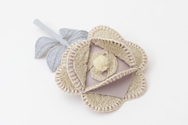 画像4: ruusu コサージュ (AES7832:LBG)