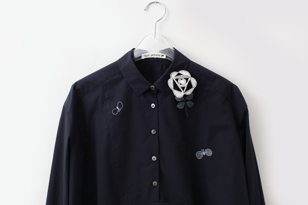 画像6: ruusu コサージュ (AES7832:WH)