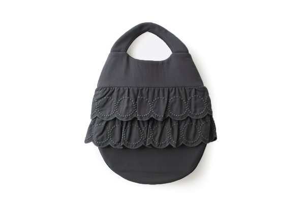 画像2: tambourine egg bag (AES9392:BGY)