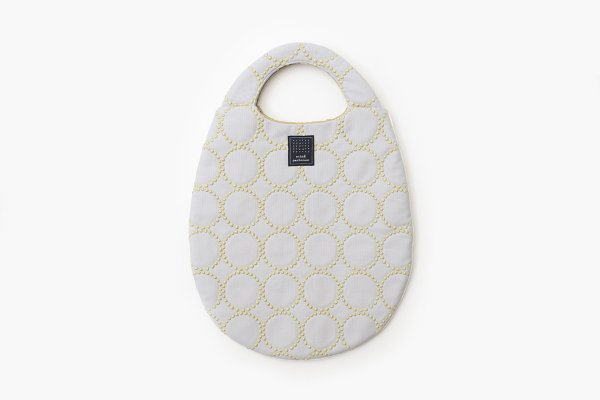 画像1: tambourine egg bag (AES9390:LGY)