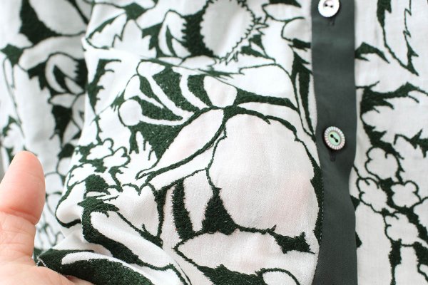 画像8: shadow フレアスリーブブラウス (AES1448:GR)