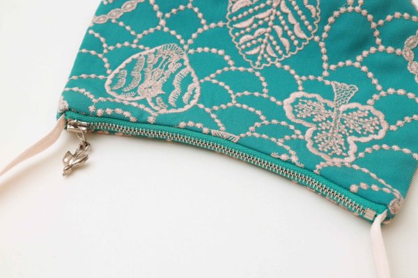 画像7: 子供服 mignon pochette バッグ -forest card- (ADA7298P:BL)