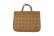 画像1: 子供服 tambourine レッスンbag 大 (ACA7222P:LBR) (1)