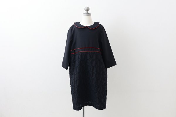 画像11: ○ 子供服 tambourine 丸襟ワンピース (ACS3391P:NV×NV)