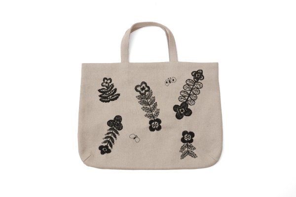 画像1: 子供服 famille tote バッグ -swing garden- (ADA7312P:BG)