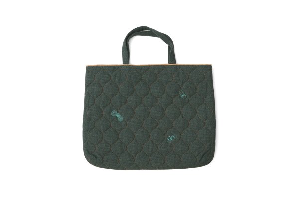 画像1: 子供服 famille tote bag -choucho- (ADA7293P:NV)
