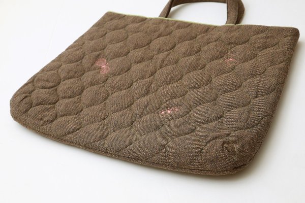 画像4: 子供服 famille tote bag -choucho- (ADA7293P:BR)