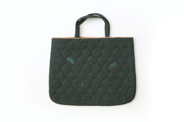 画像2: 子供服 famille tote bag -choucho- (ADA7293P:NV)