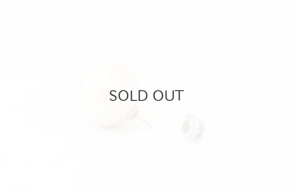 画像8: 2.5cm 1粒プティパール・ピンブローチ (L)