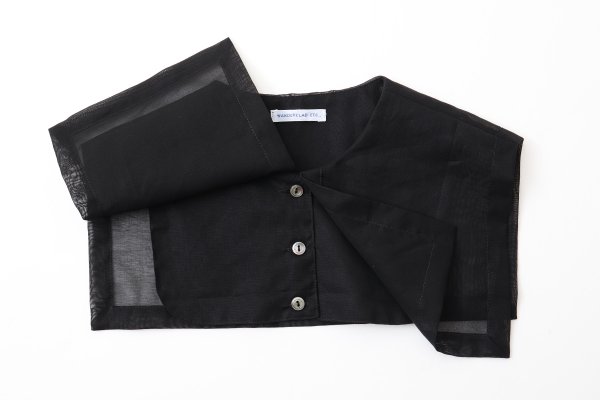画像3: Sailor Collar Organza (BK)