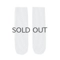 STRIPED × BIG MESH SOCKS (NV×GR)