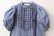 画像3: modern tuck frill volume sleeve blouse (NV×WH) (3)