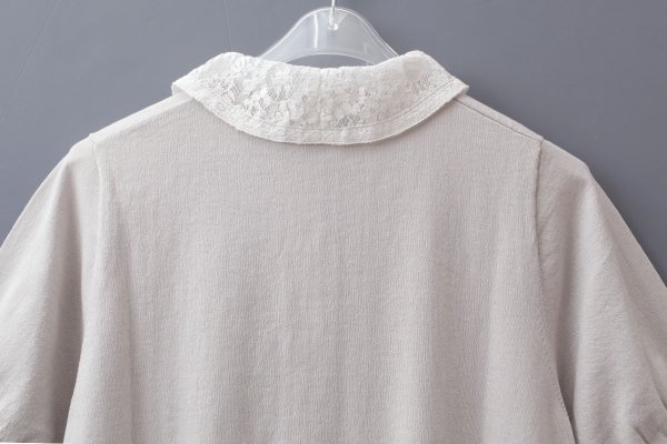 画像9: cotton nylon lace color knit cardigan (IGY)