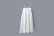 画像2: sheer starched cotton 2way cami skirt (OF) (2)