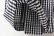 画像7: 3 ET DEMI original gingham check skirt (BK) (7)