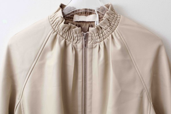 画像4: soft eco-leather blouson (IV)