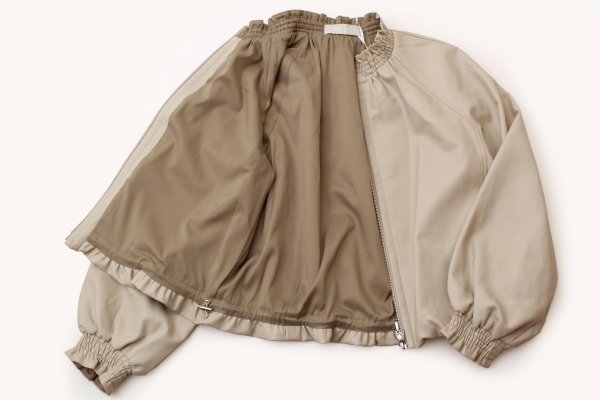 画像7: soft eco-leather blouson (IV)