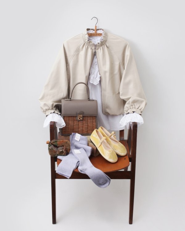 画像10: soft eco-leather blouson (IV)