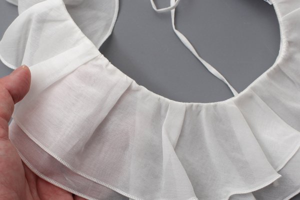 画像5: DOUBLE RUFFLE COLLAR "Petal" (OWH)