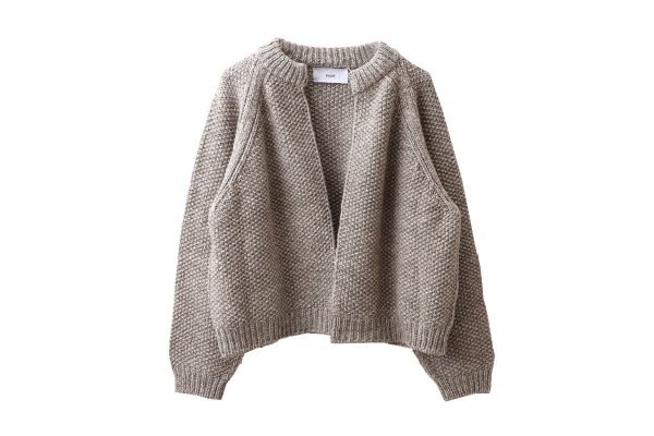 画像1: KNITTED WOOL CARDIGAN BRAVO (ST)