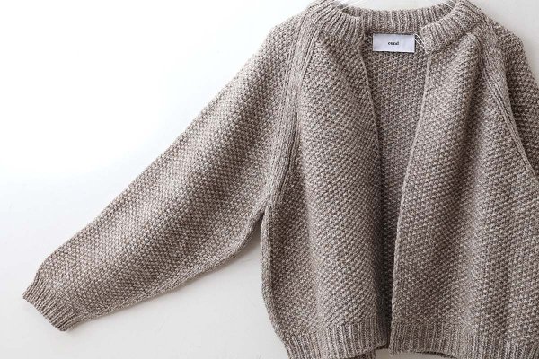 画像3: KNITTED WOOL CARDIGAN BRAVO (ST)