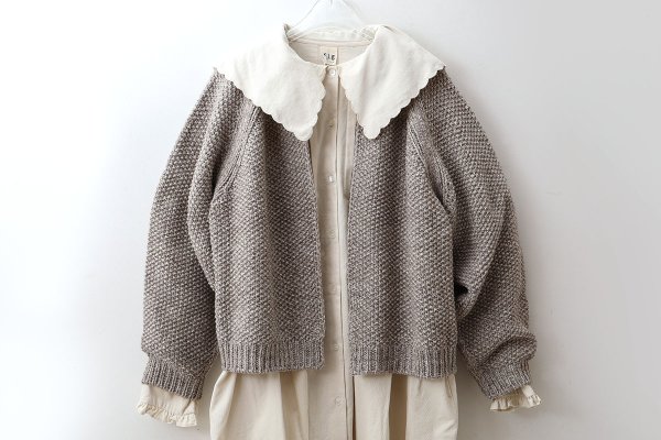 画像8: KNITTED WOOL CARDIGAN BRAVO (ST)