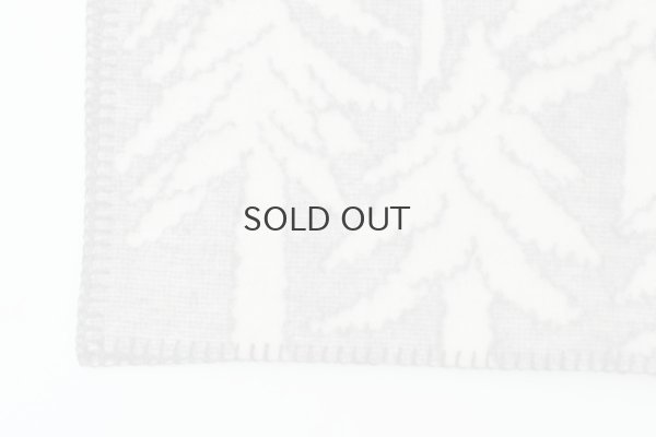 画像5: ×mina perhonen HOUSE IN THE FORESTウールシングル ブランケット (WH×GY)