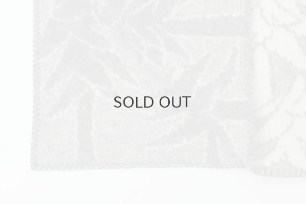 画像6: ×mina perhonen HOUSE IN THE FORESTウールシングル ブランケット (WH×GY)