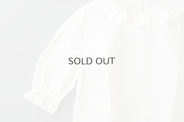 画像5: 別注!! Ruffle Neck Top (WH)