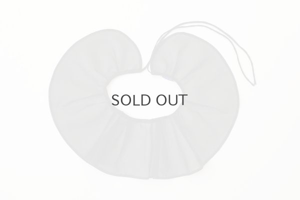 画像4: Big Ruffle Collar Organza (BK)