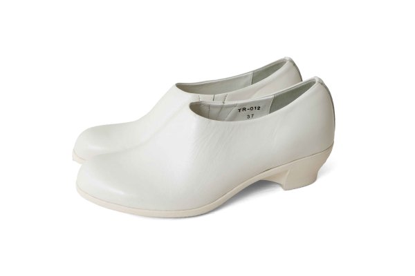 画像1: TRAVEL SHOES スリッポンパンプス (WH)
