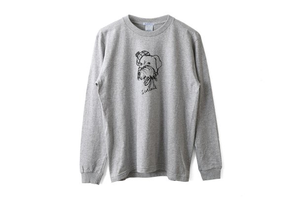 画像1: Souvenir Long T-Shirts "Scotland"  (GY)