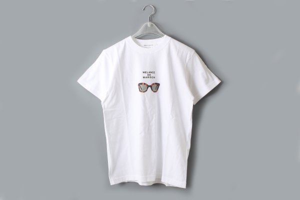 画像1: PRINTED TEE SHIRTS (MELANGE DE MARRON)