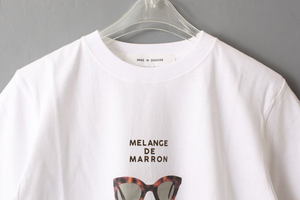 画像3: PRINTED TEE SHIRTS (MELANGE DE MARRON)