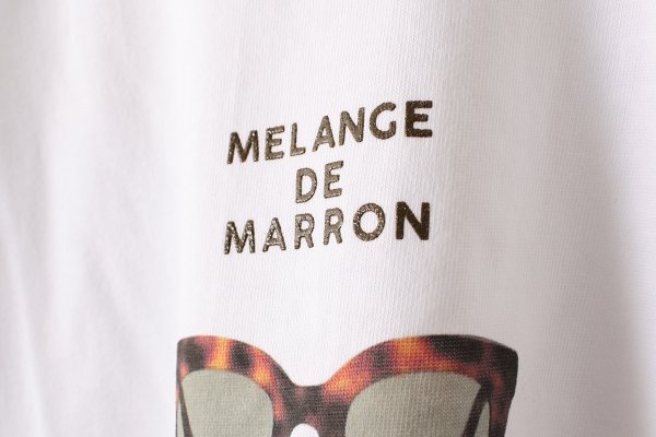 画像5: PRINTED TEE SHIRTS (MELANGE DE MARRON)