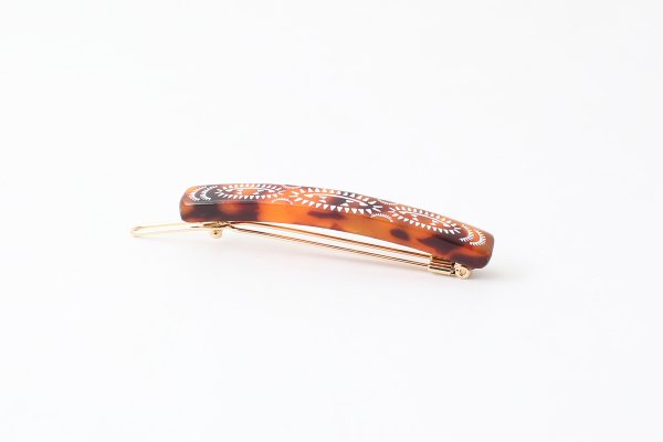 画像9: PERSIAN RUG GEOMETRIC PATTERN HAIRPIN