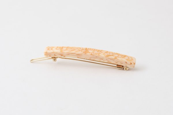 画像4: PERSIAN RUG GEOMETRIC PATTERN HAIRPIN