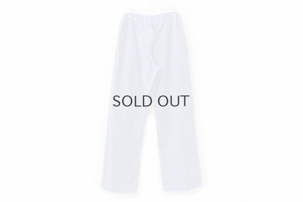 画像2: COTTON STRIPE REGULAR PANTS (BL)
