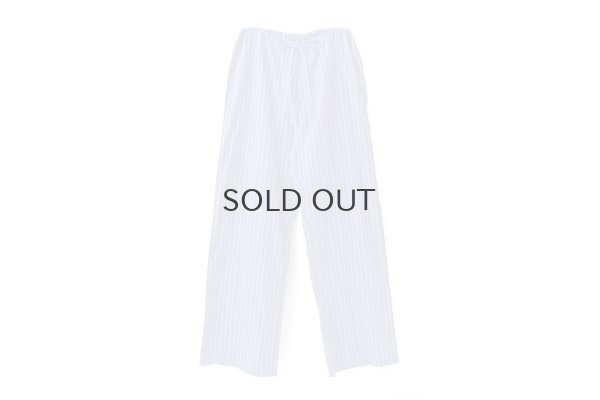 画像1: COTTON STRIPE REGULAR PANTS (BL)