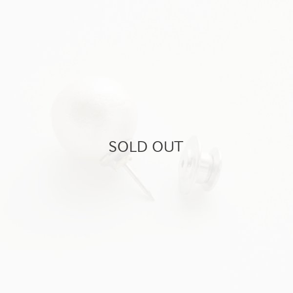 画像3: 1.4cm 1粒プティパール・ピンブローチ (S)