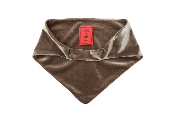 画像3: ストレッチベロアバブーシュカ (GY)