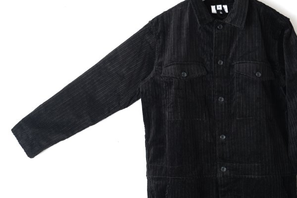 画像3: Boiler Suit - Washed Corduroy (BK)